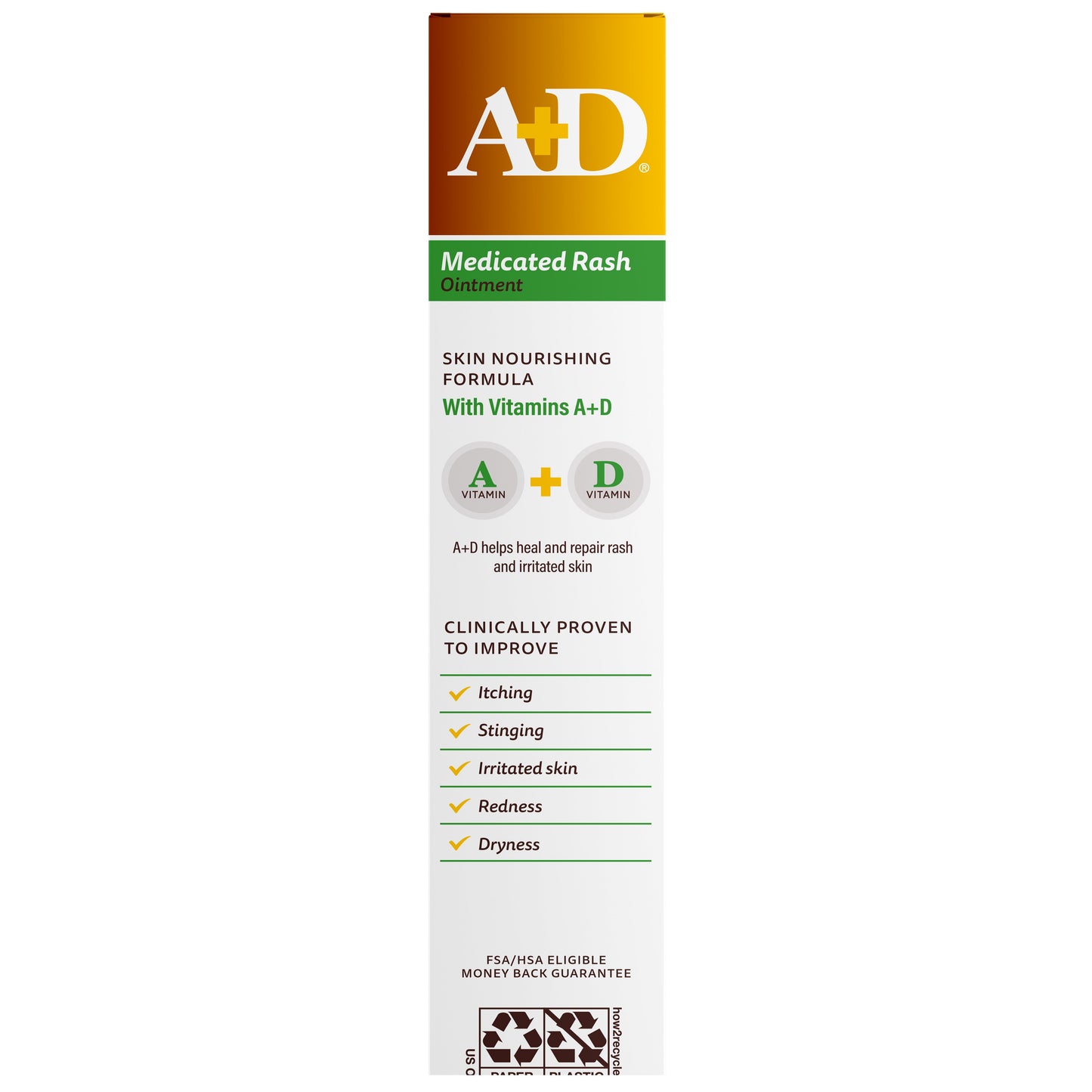 A+D Medicated Rash Ointment with Collodal Oatmeal & Eucalyptus
