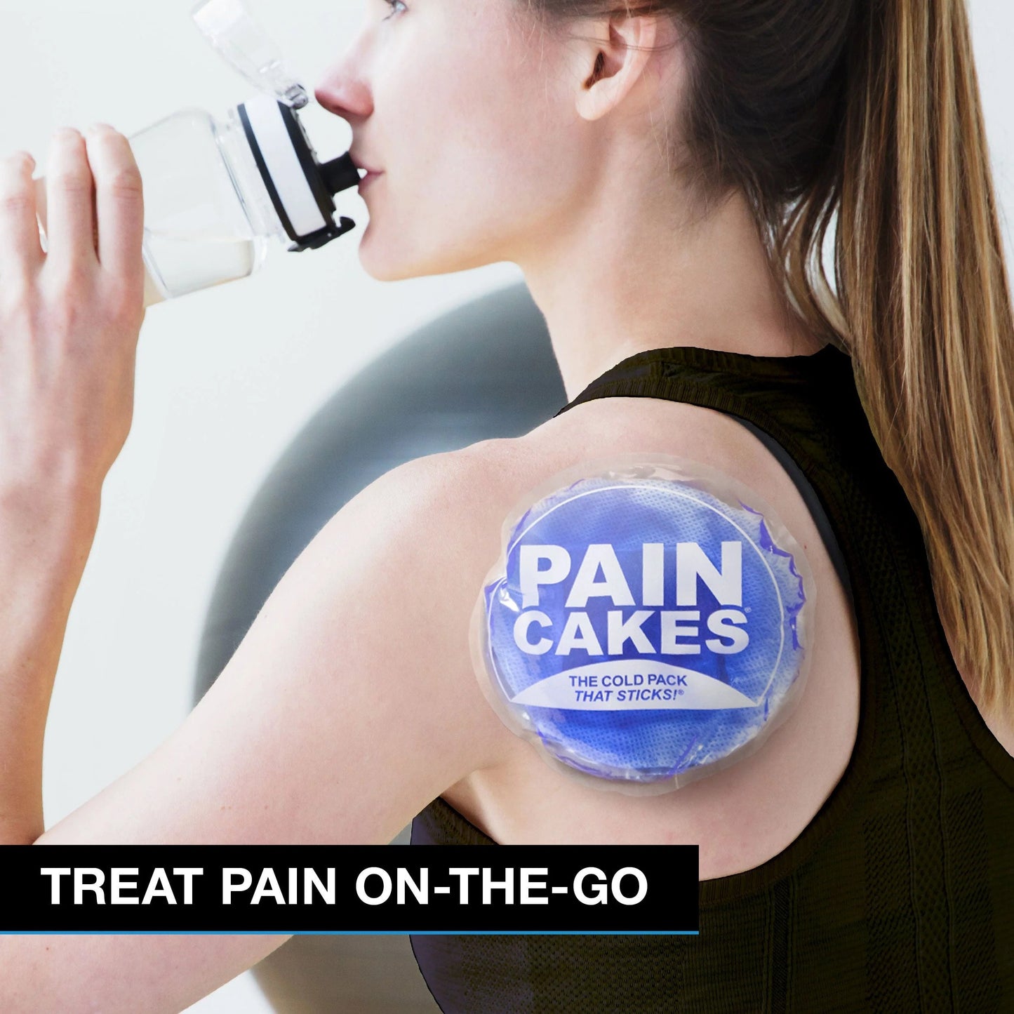 Pain Cakes Re-Stickable Pain Relief Large Cold Pack