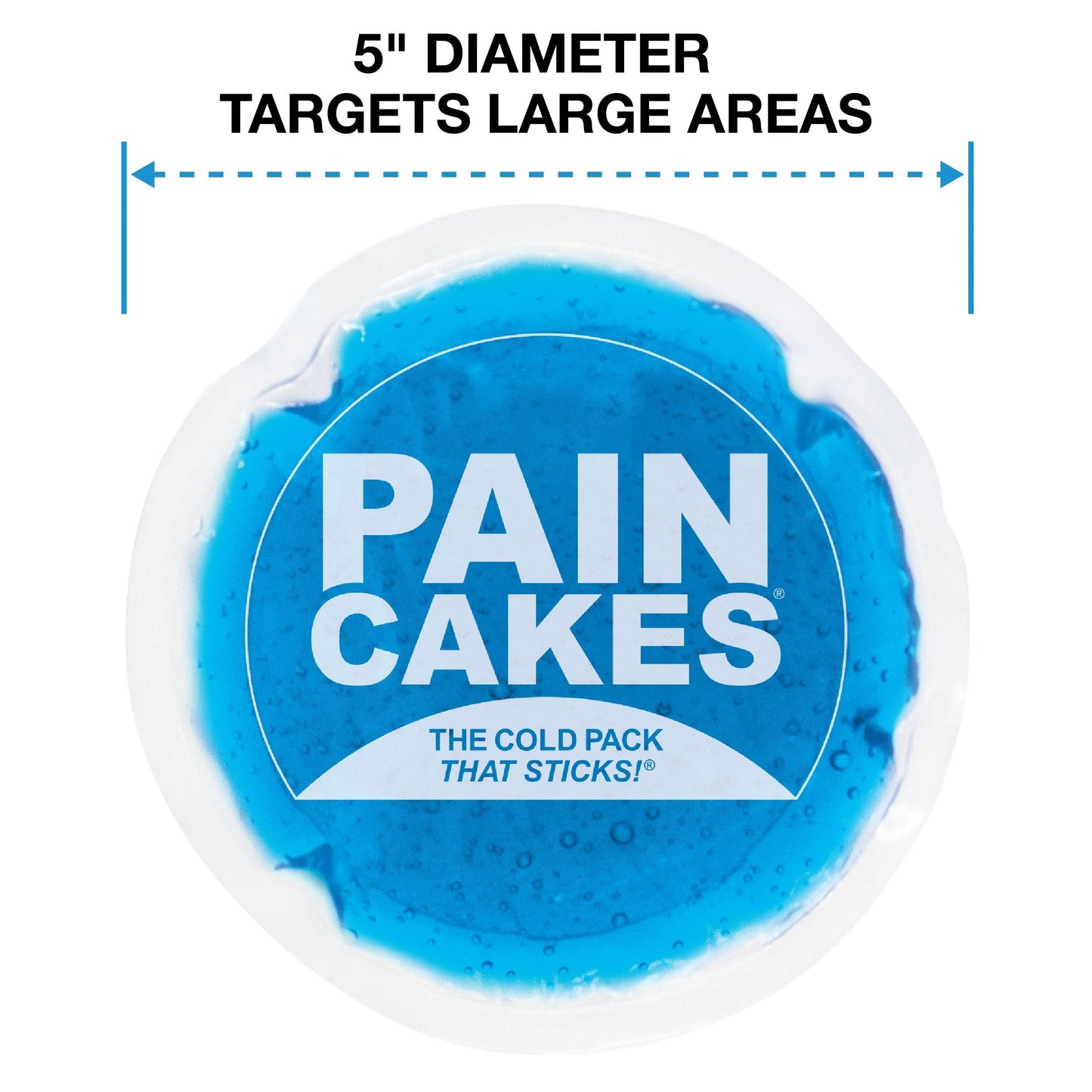 Pain Cakes Re-Stickable Pain Relief Large Cold Pack