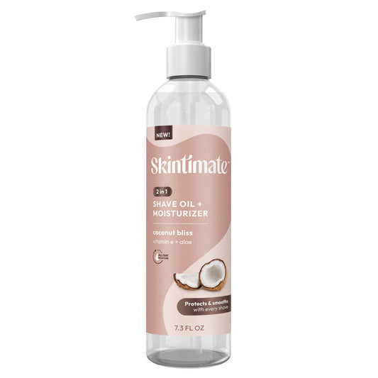 Skintimate 2-in-1 Shave Oil & Moisturizer - Coconut Bliss