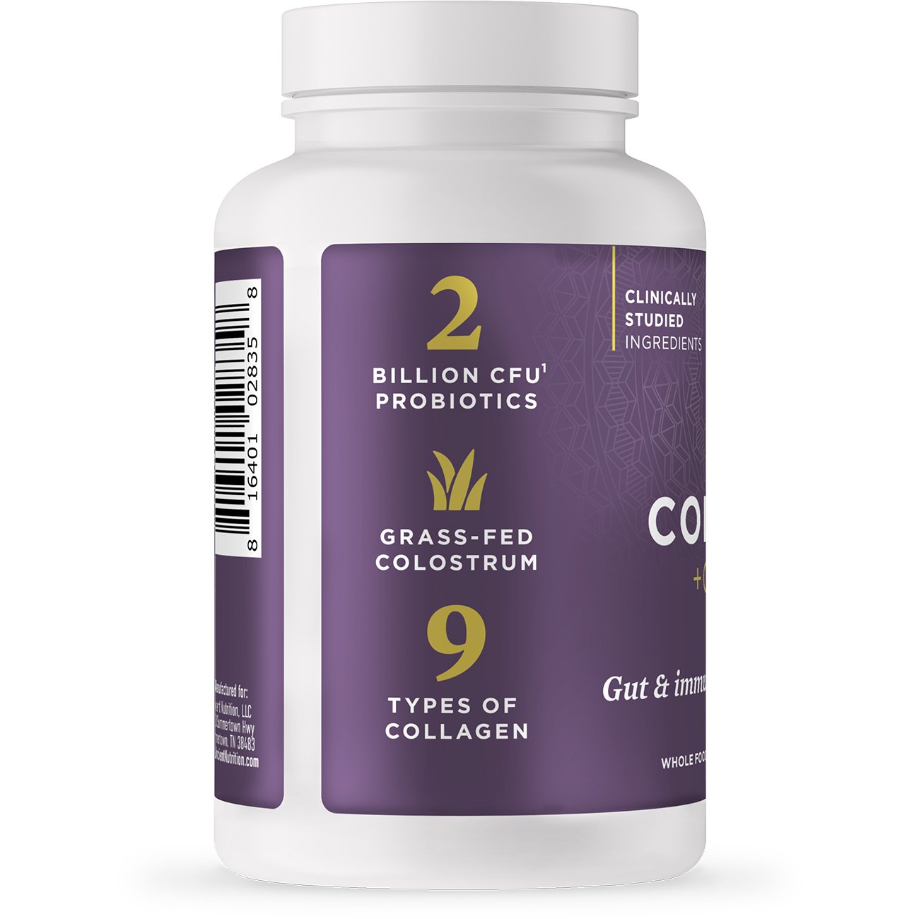 Ancient Nutrition Colostrum + Collagen Capsules