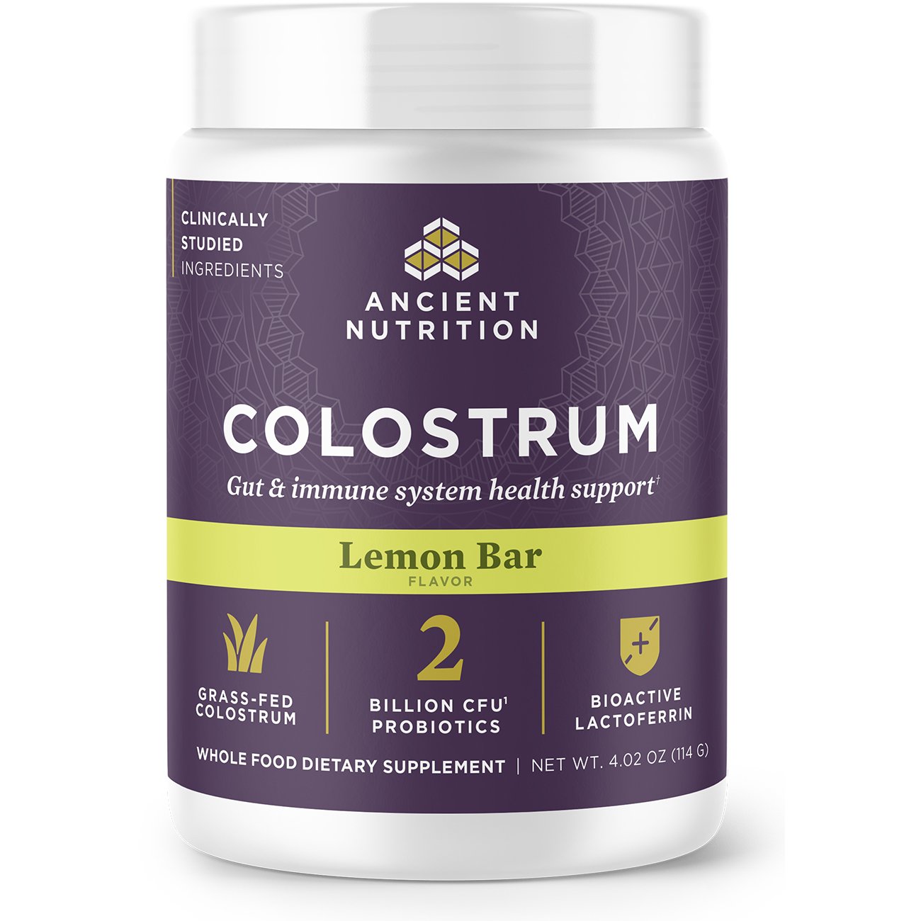 Ancient Nutrition Colostrum - Lemon Bar Flavor
