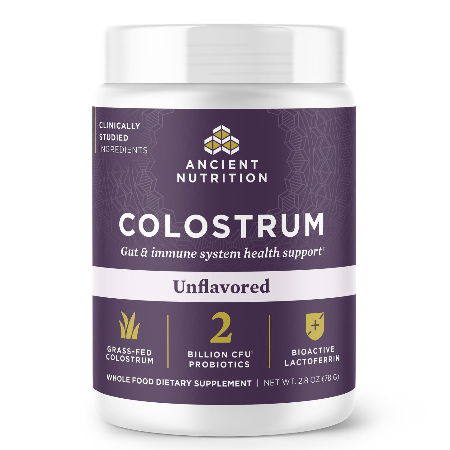 Ancient Nutrition Unflavored Colostrum - Pure