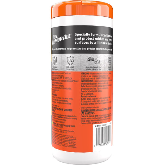 Armor All Heavy Duty Non-Slip Protectant Wipes
