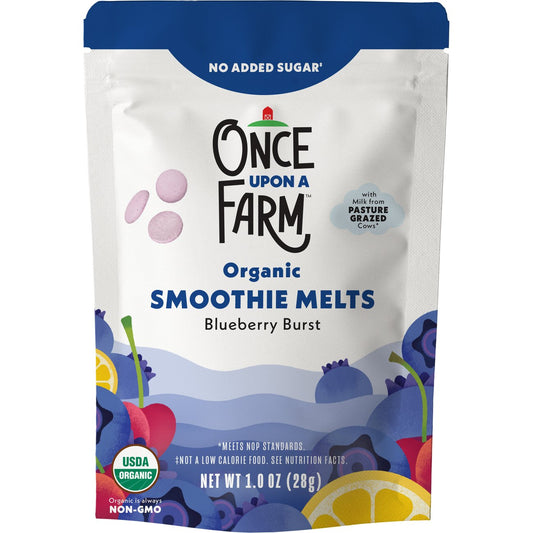 Once Upon a Farm Organic Smoothie Melts Blueberry Burst