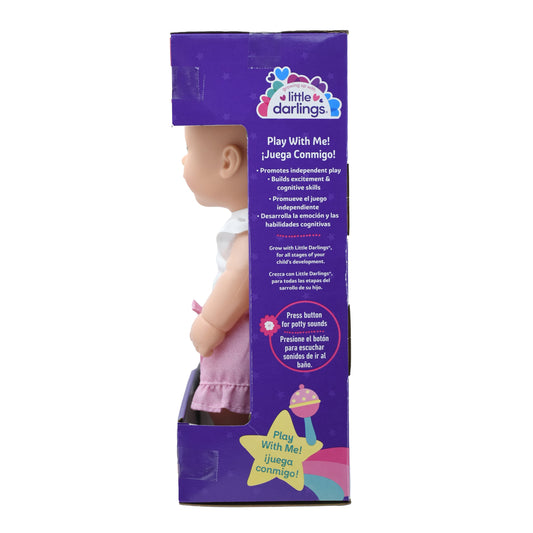 Little Darlings It's My Potty Baby Doll Set