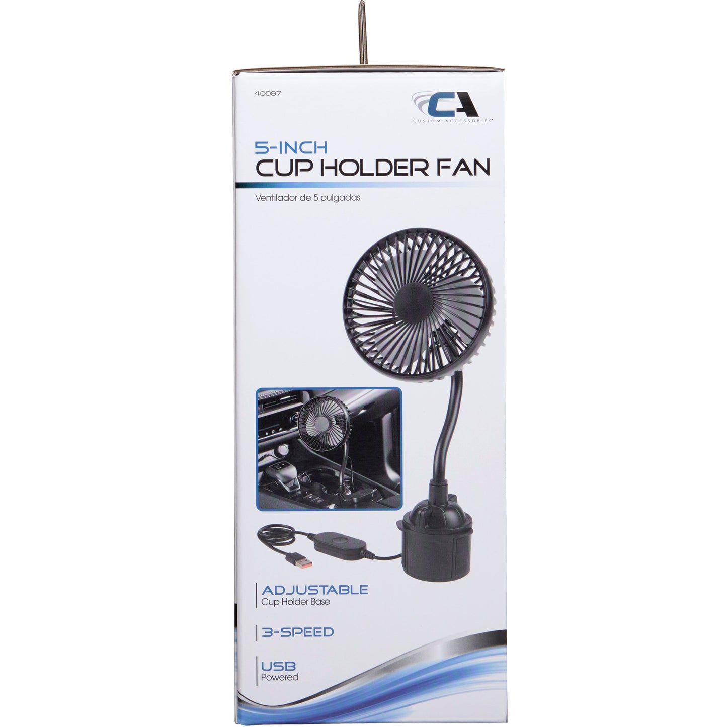 Custom Accessories Cup Holder Fan
