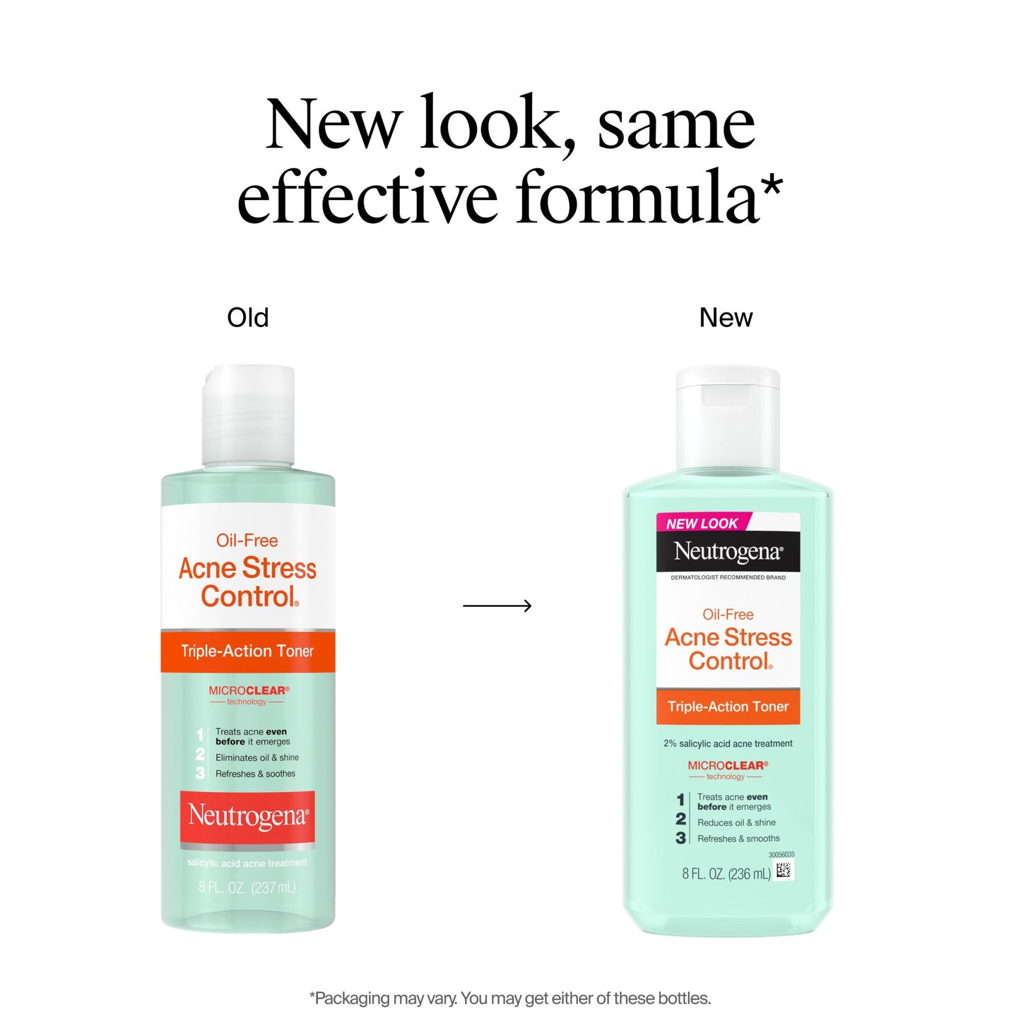 Neutrogena Acne Stress Control Triple-Action Toner with 2% salicylic acid