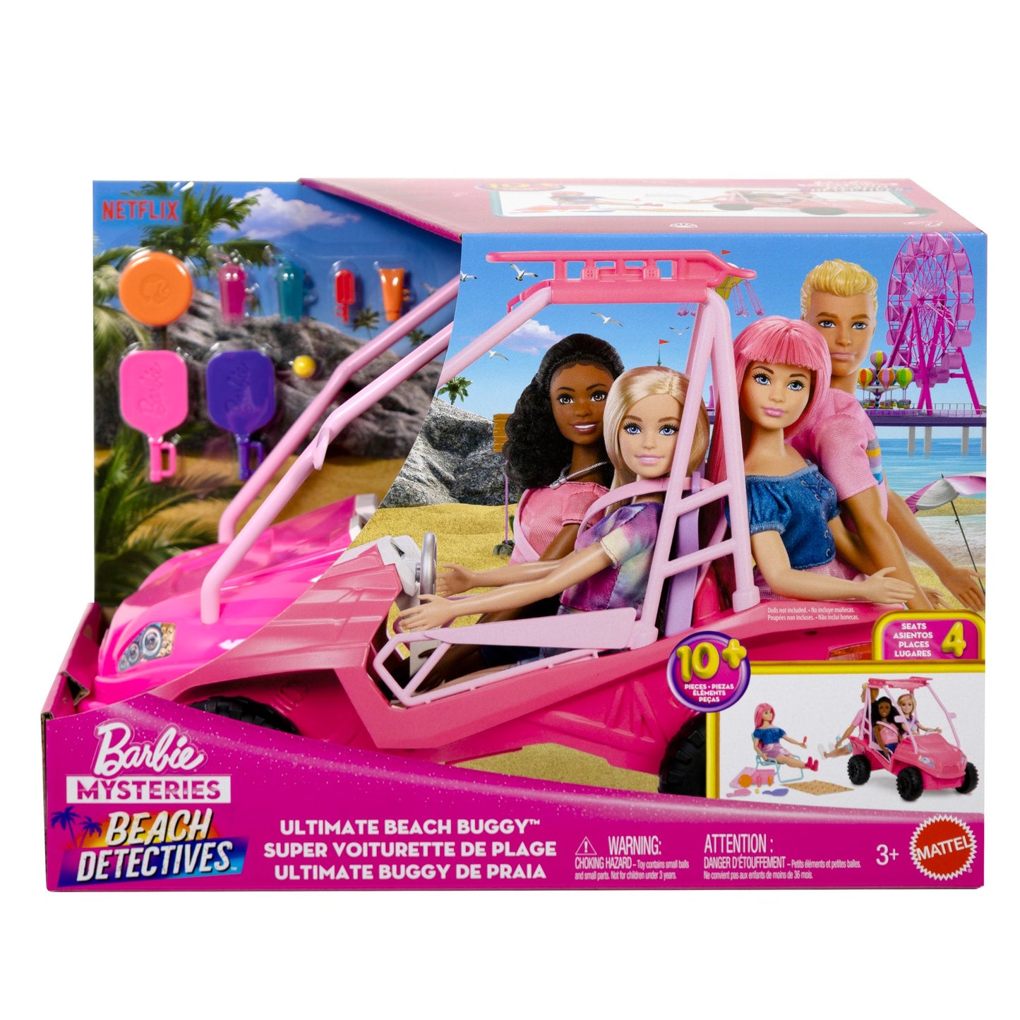 Barbie Mysteries: Beach Detectives Ultimate Beach Buggy