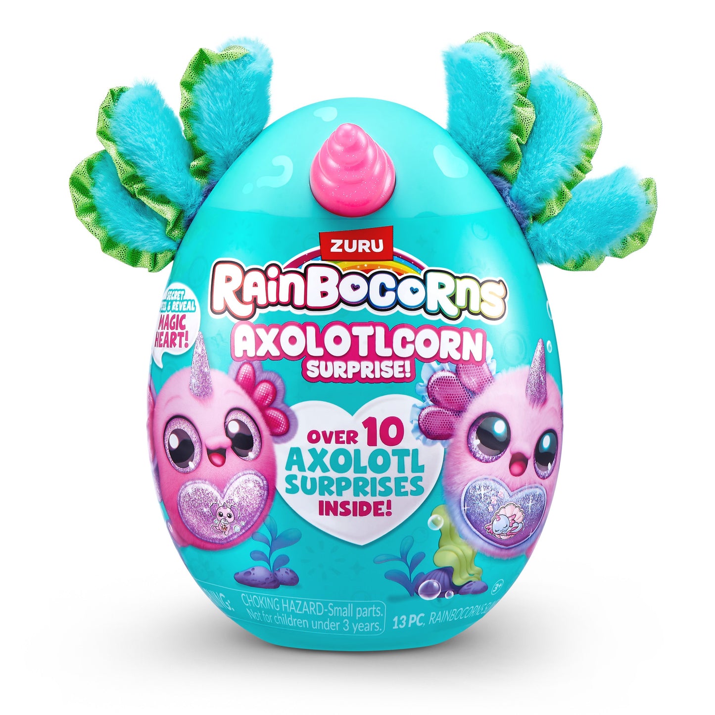 Zuru Rainbocorns Axolotlcorn Surprise Plush Toy