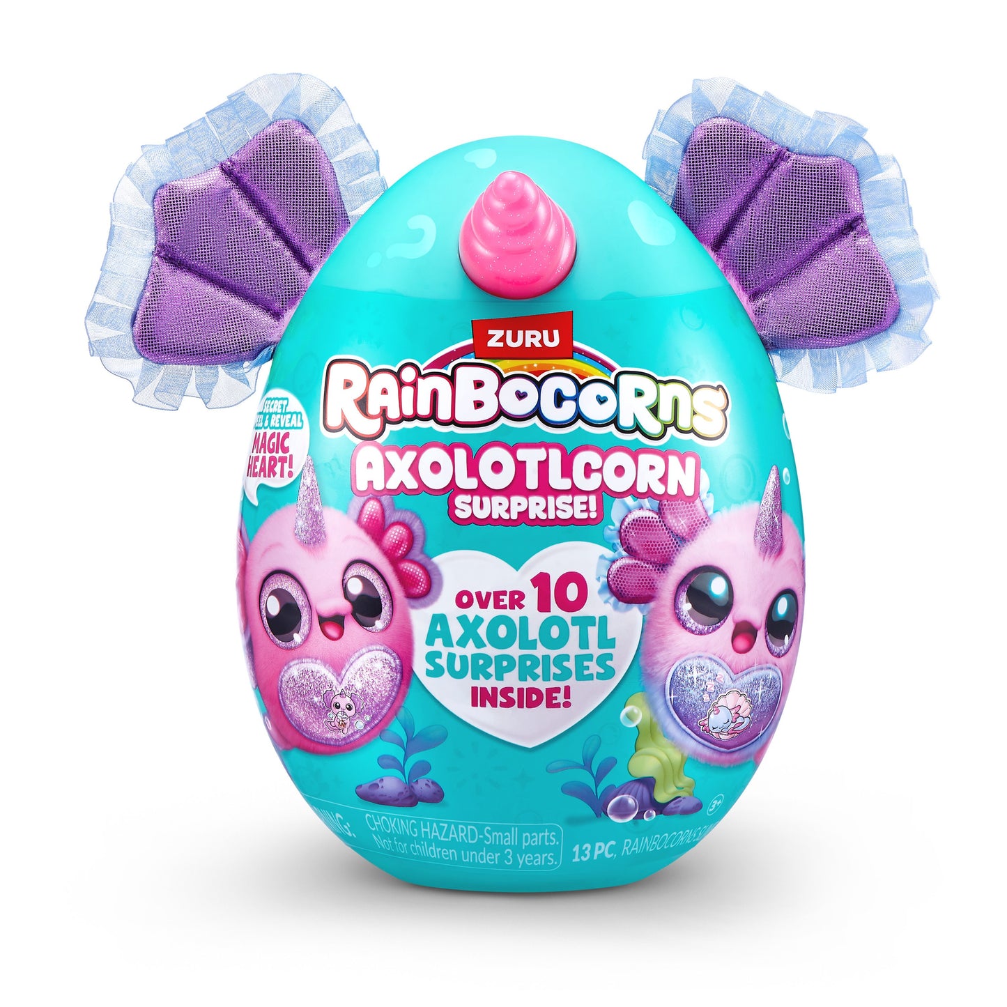Zuru Rainbocorns Axolotlcorn Surprise Plush Toy