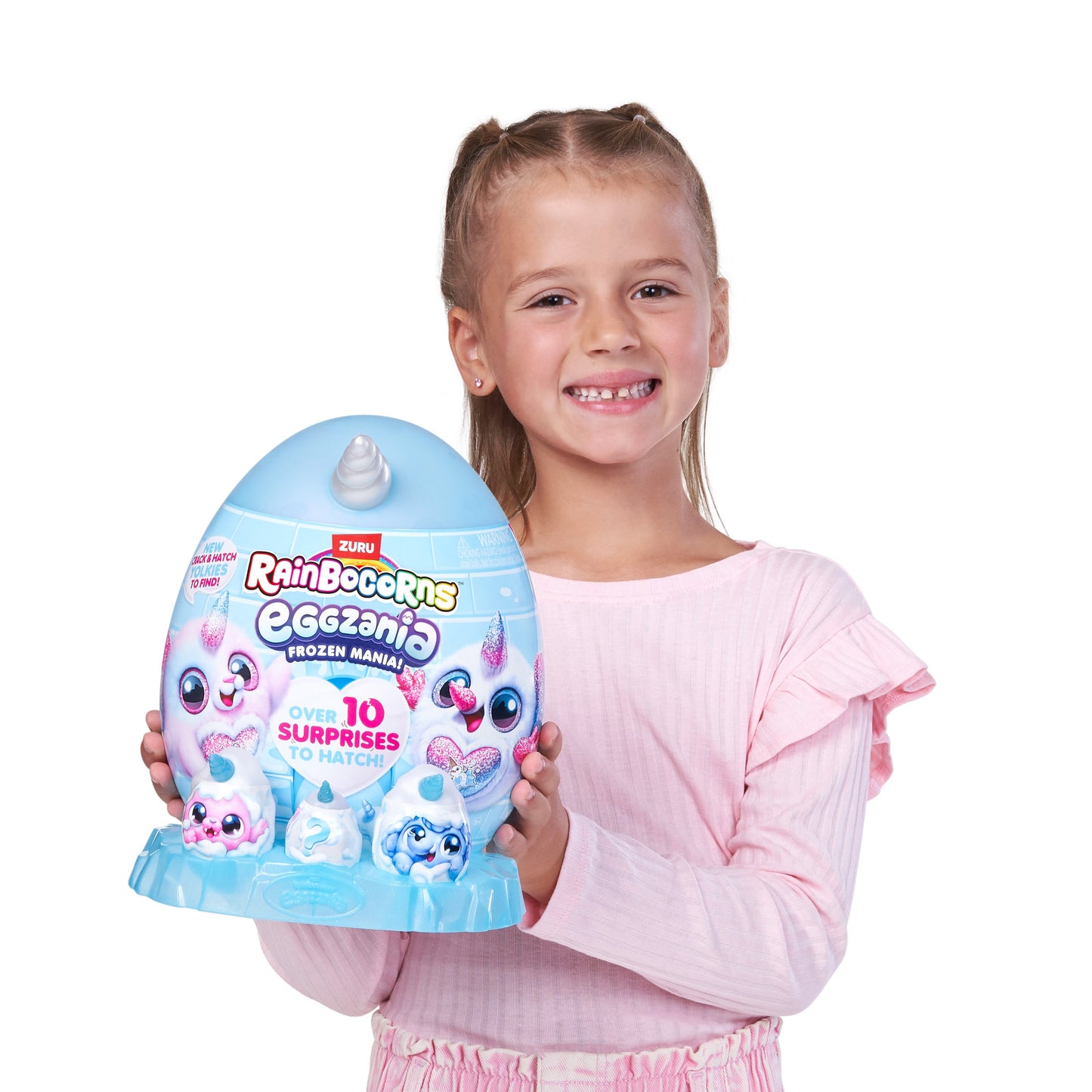 Zuru Rainbocorns Eggzania Frozen Mania Plush Toy