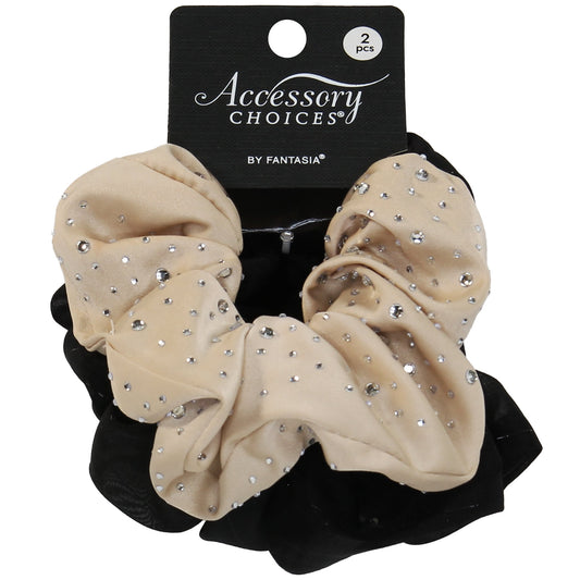 Accessory Choice Crystal Hair Twister Scrunchie