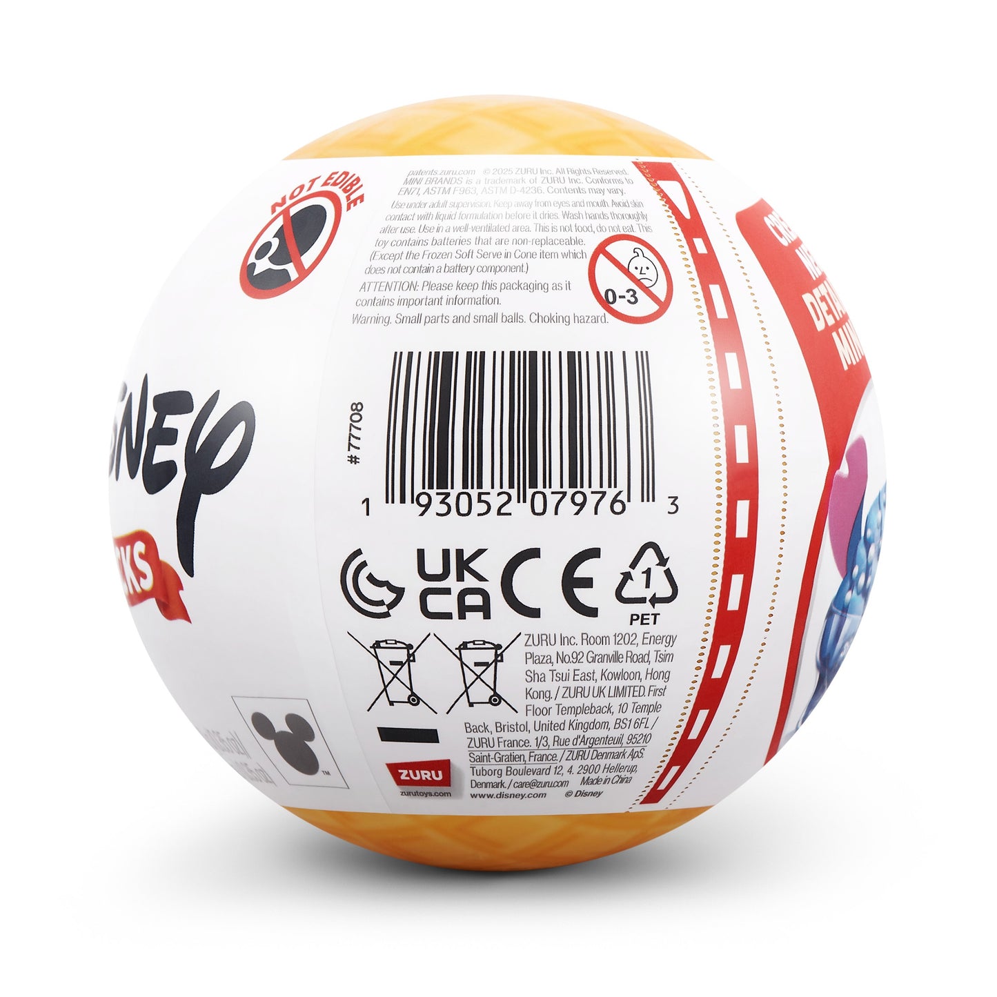 Zuru Mini Brands Create Disney Snacks Surprise Capsule - Series 1