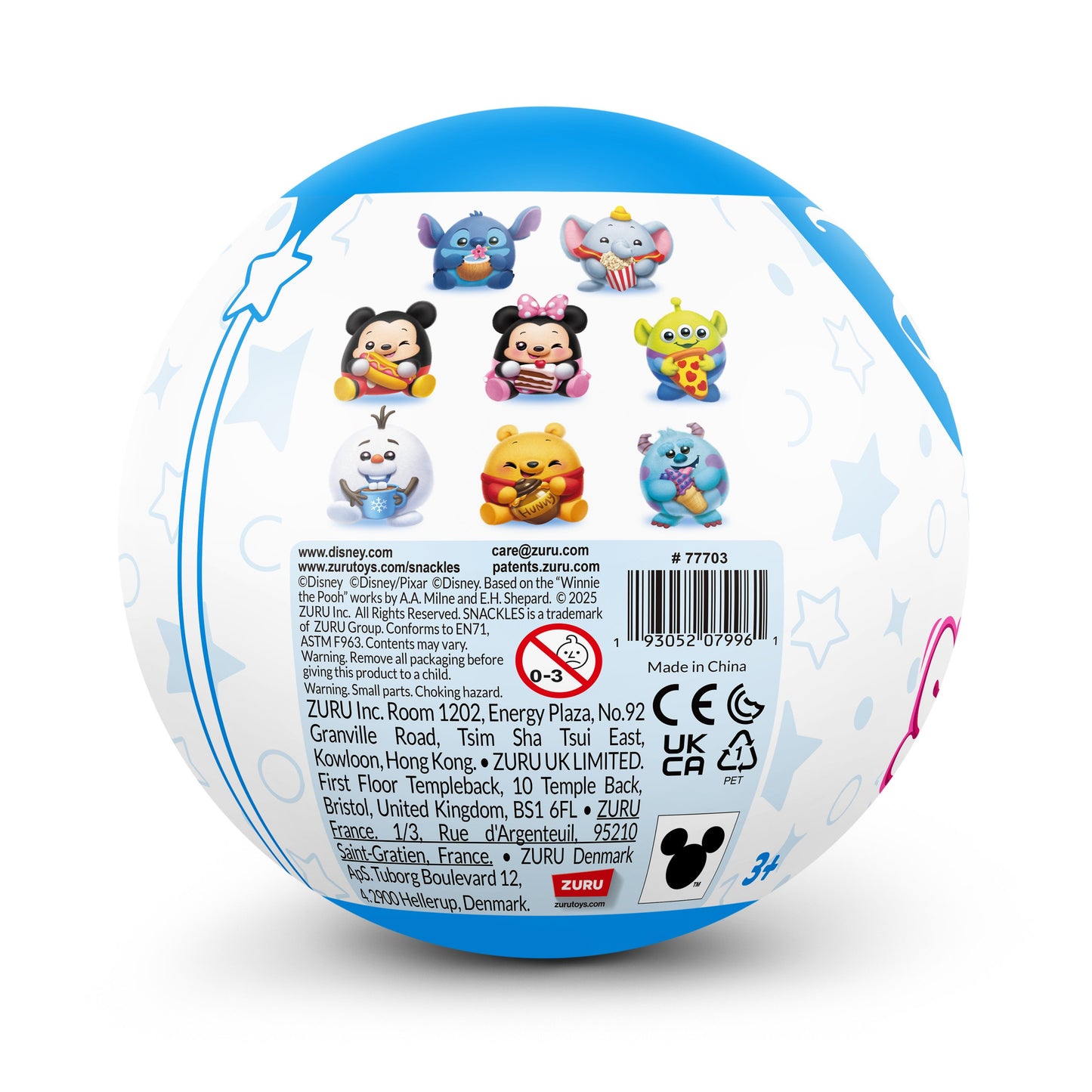 Zuru Snackles Disney Plush Capsule