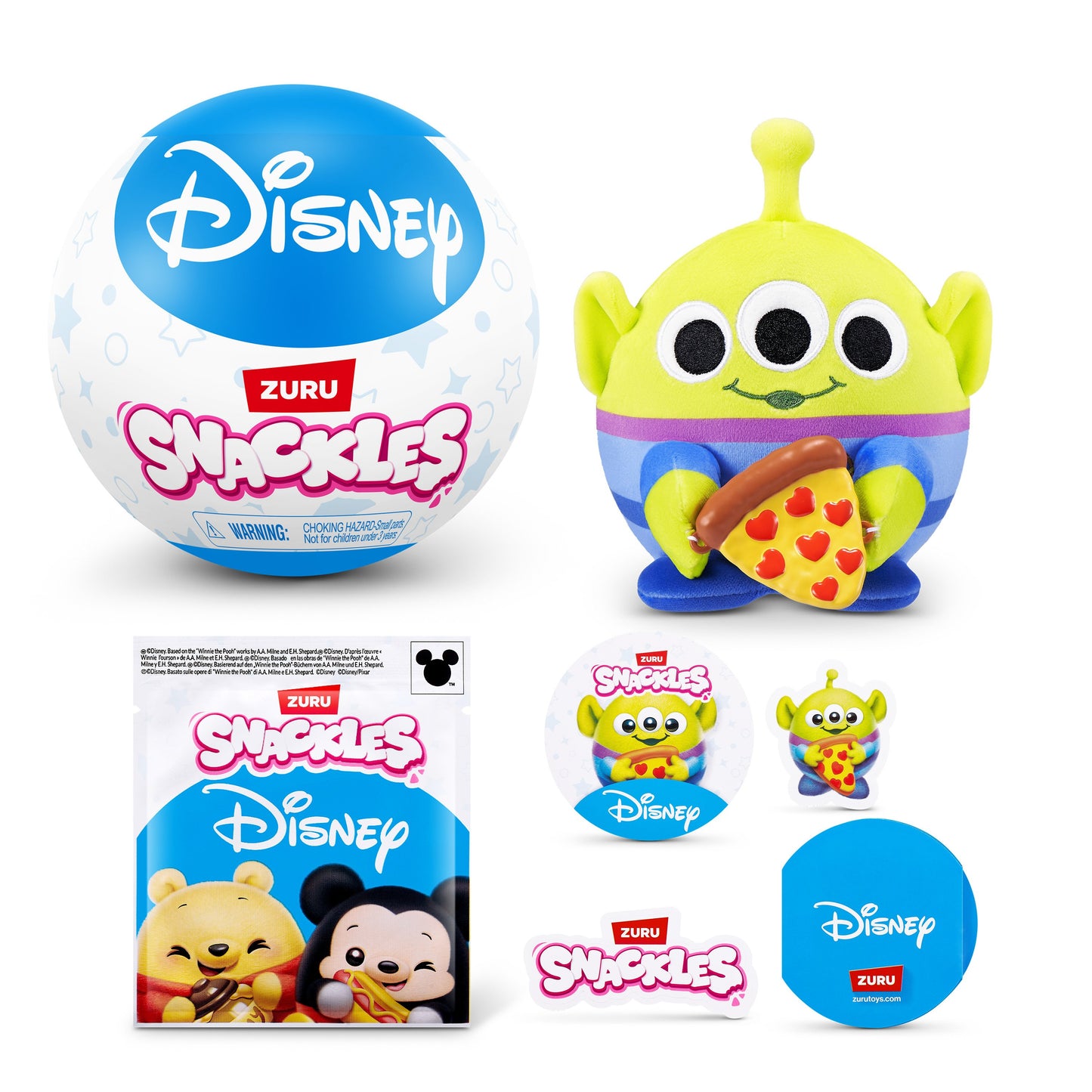 Zuru Snackles Disney Plush Capsule