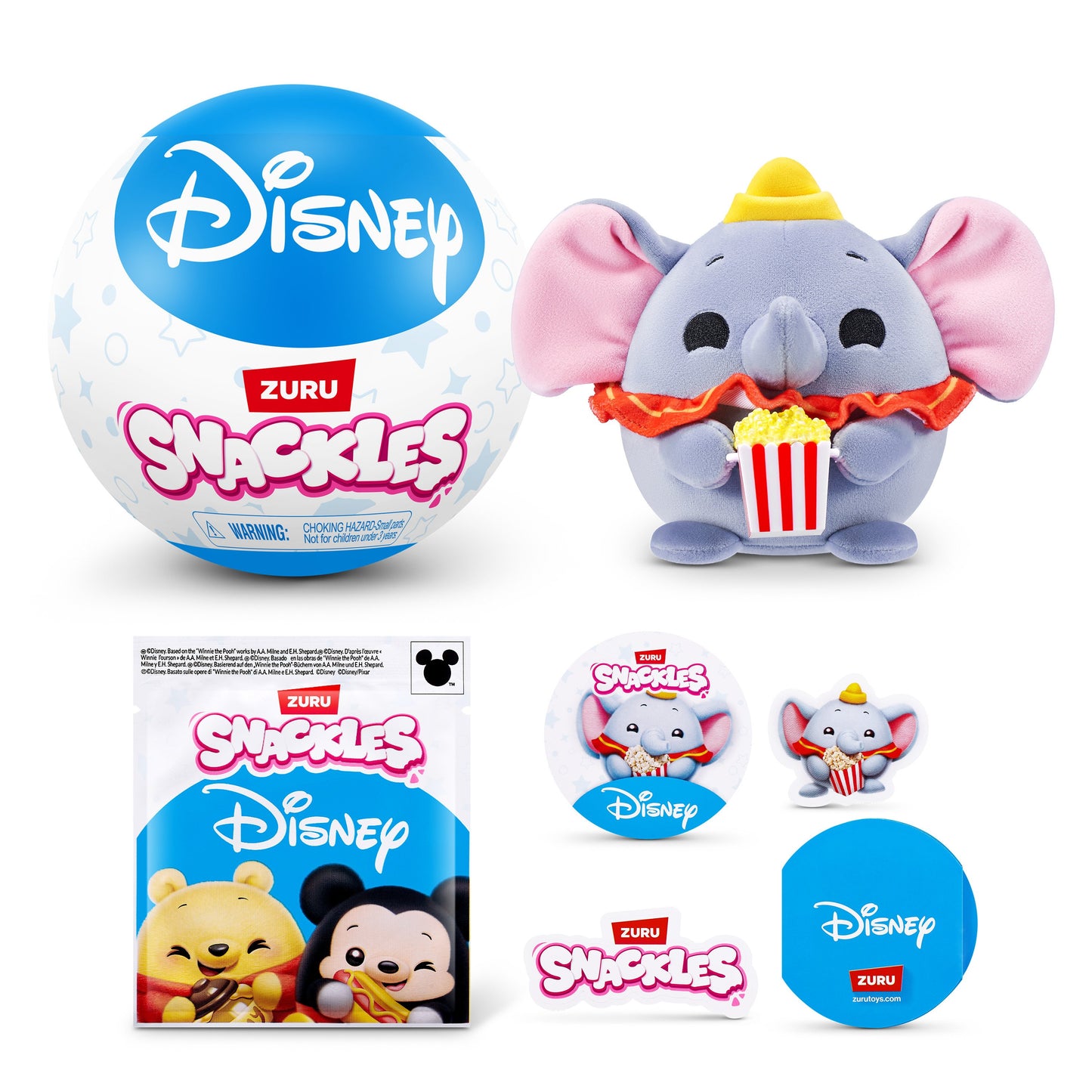 Zuru Snackles Disney Plush Capsule
