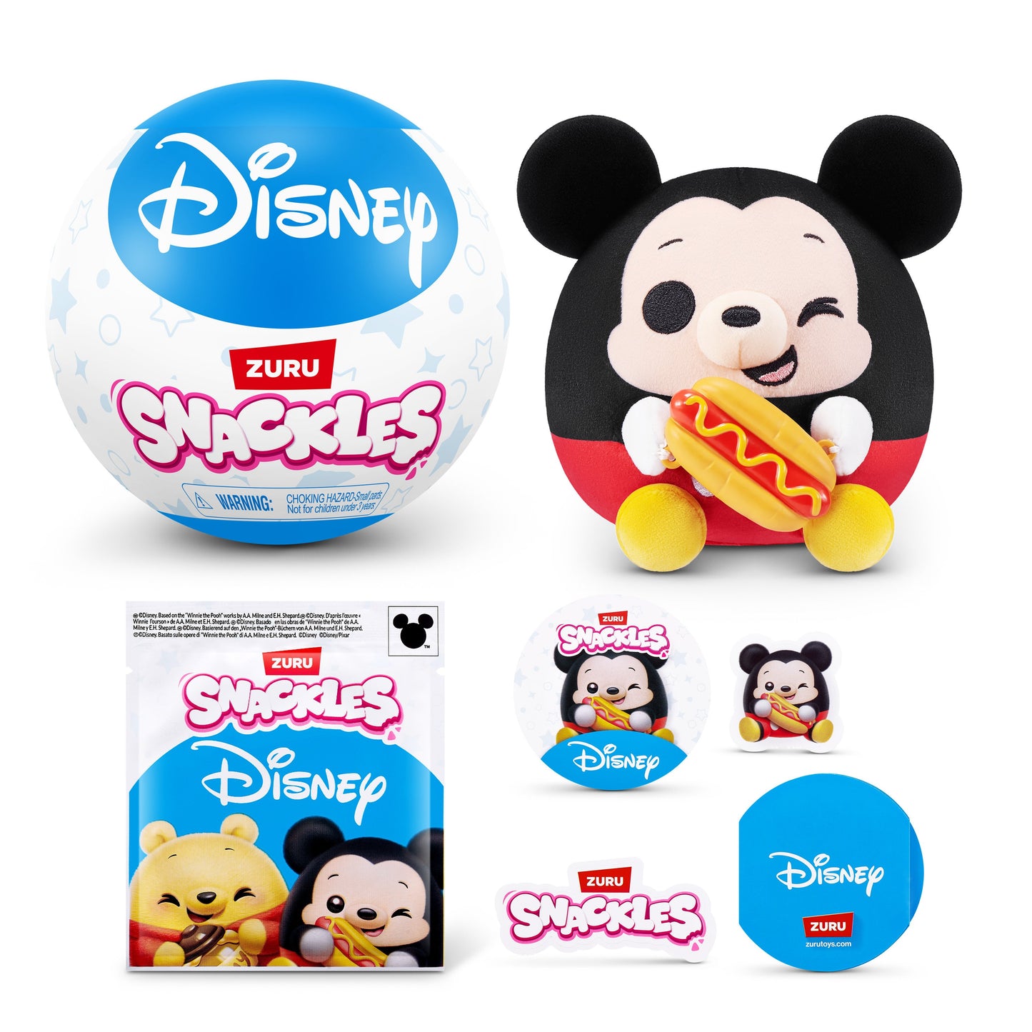 Zuru Snackles Disney Plush Capsule