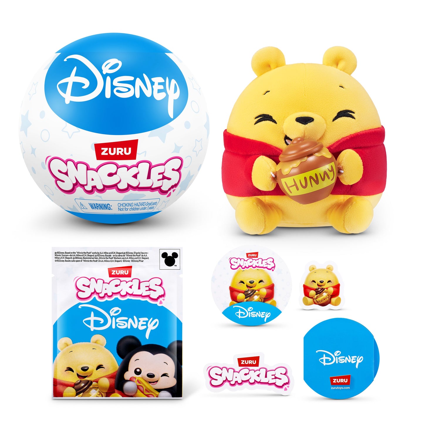 Zuru Snackles Disney Plush Capsule
