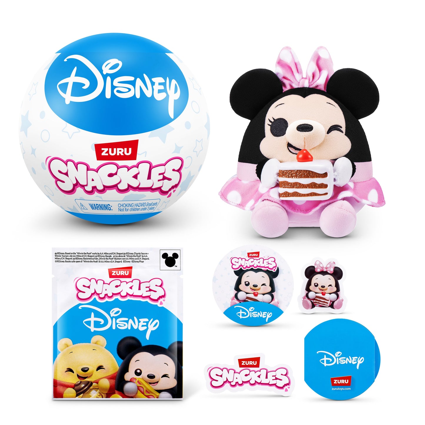 Zuru Snackles Disney Plush Capsule