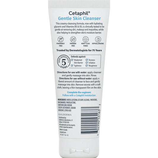 Cetaphil Travel Size Gentle Skin Cleanser - Normal to Dry Skin