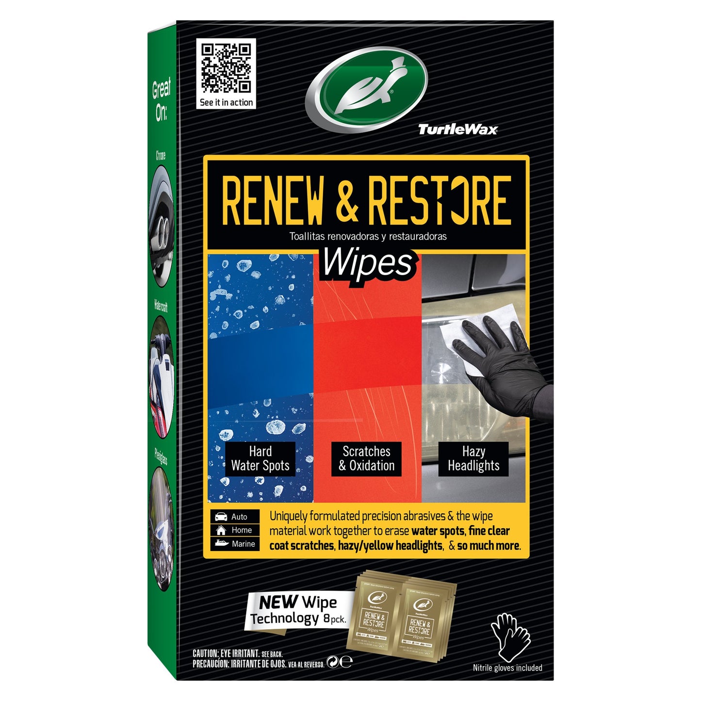 Turtle Wax Renew & Restore Wipes Kit