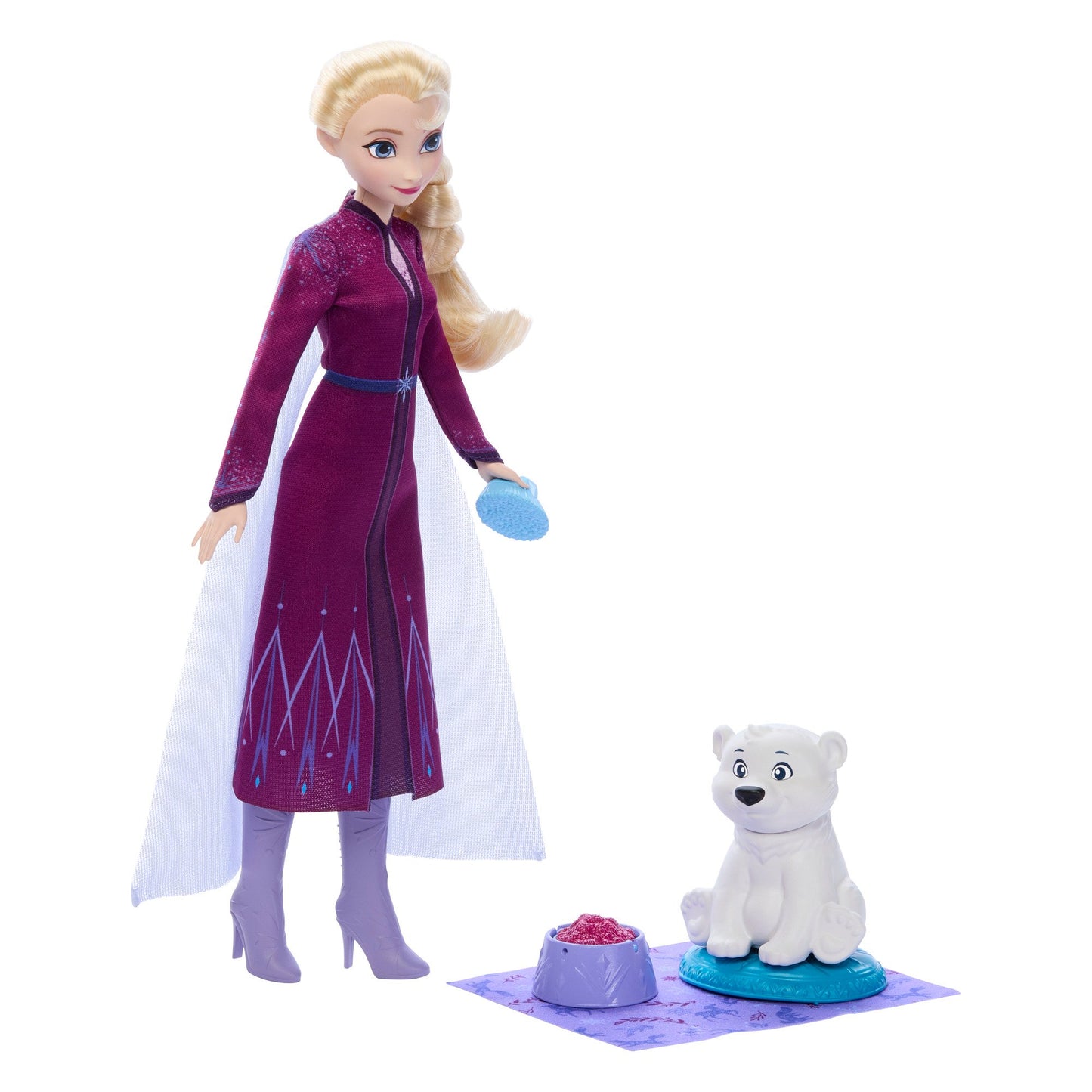 Mattel Disney Frozen Elsa Doll & Bear Cub Set