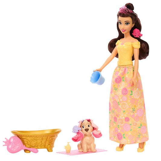 Disney Princess Belle Color Change Bathe & Brush Dog