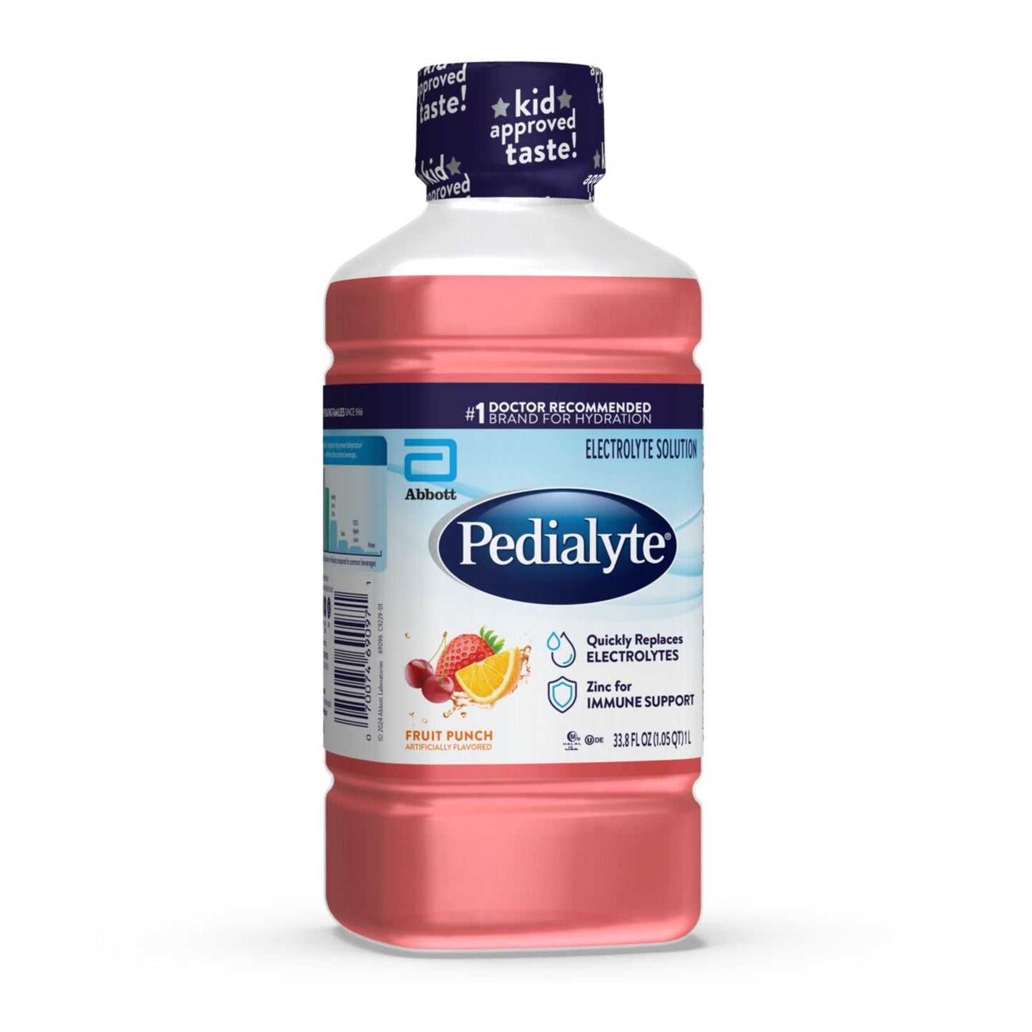 Pedialyte Electrolyte Solution Drink - Fruit Punch