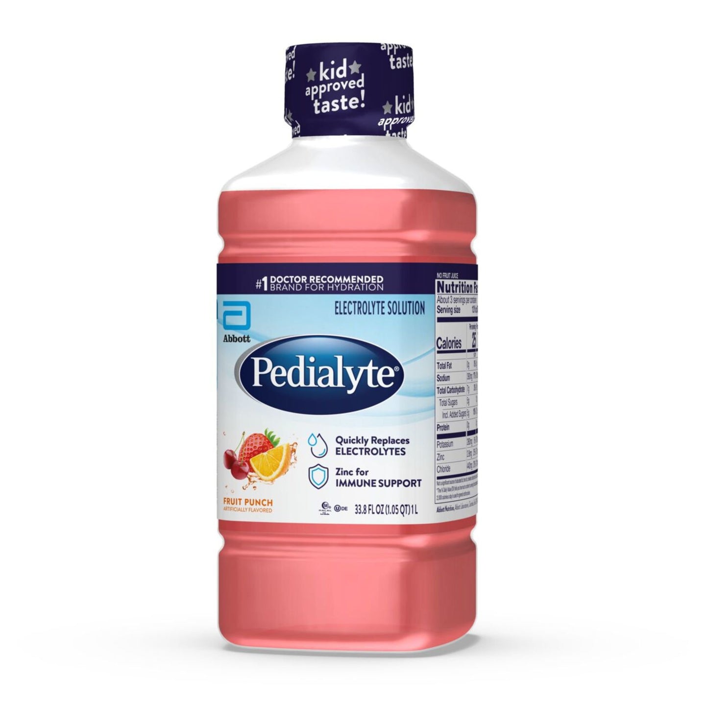 Pedialyte Electrolyte Solution Drink - Fruit Punch