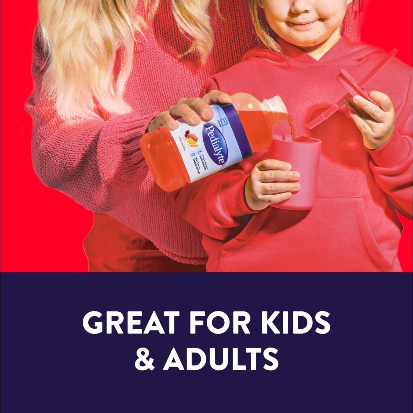 Pedialyte Electrolyte Solution Drink - Fruit Punch