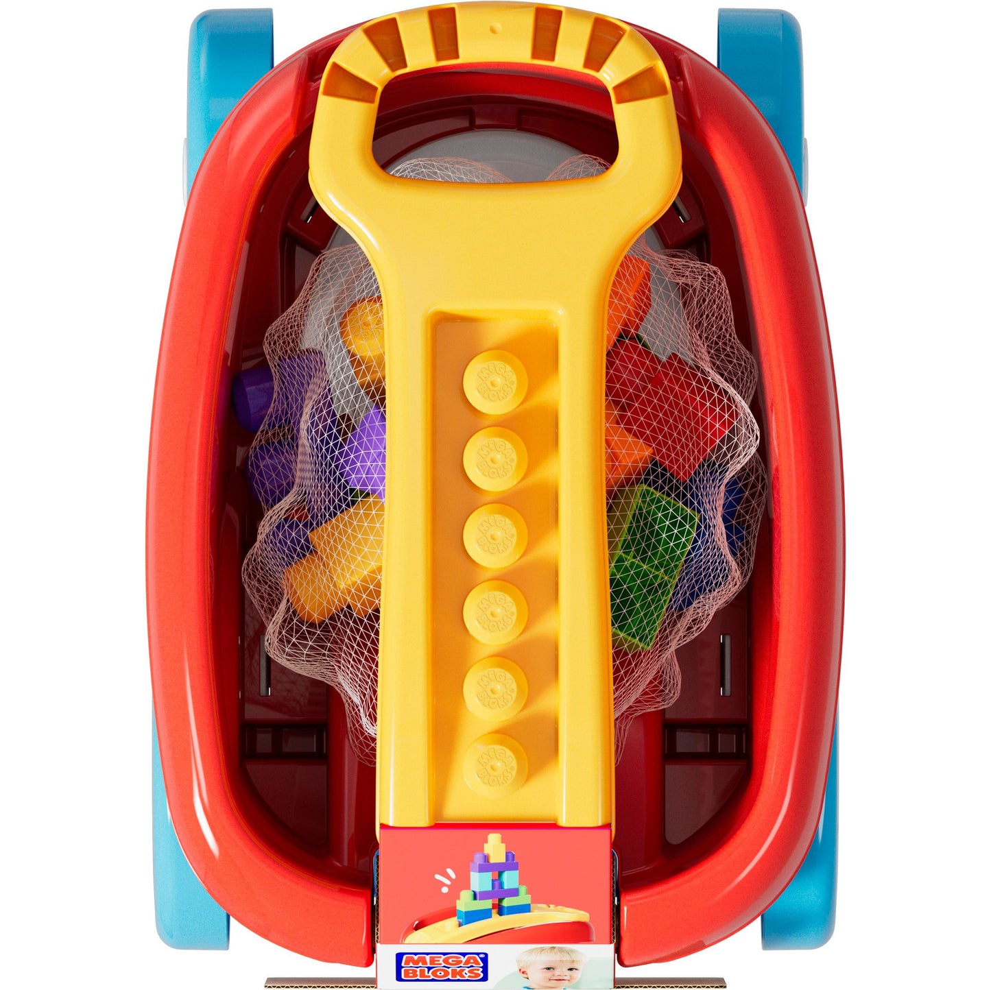 MEGA BLOKS Block-Scooping Wagon Set