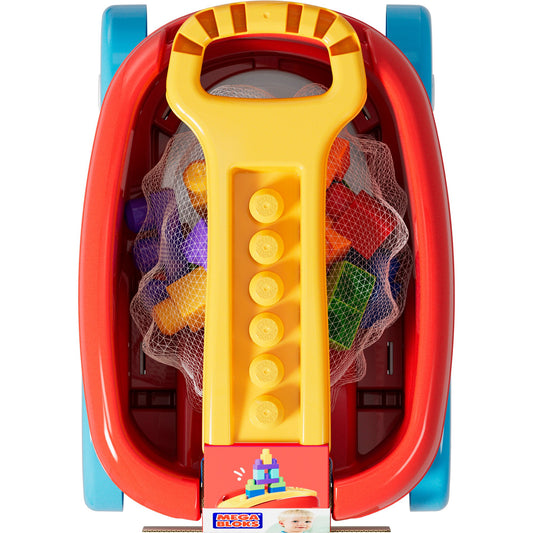 MEGA BLOKS Block-Scooping Wagon Set