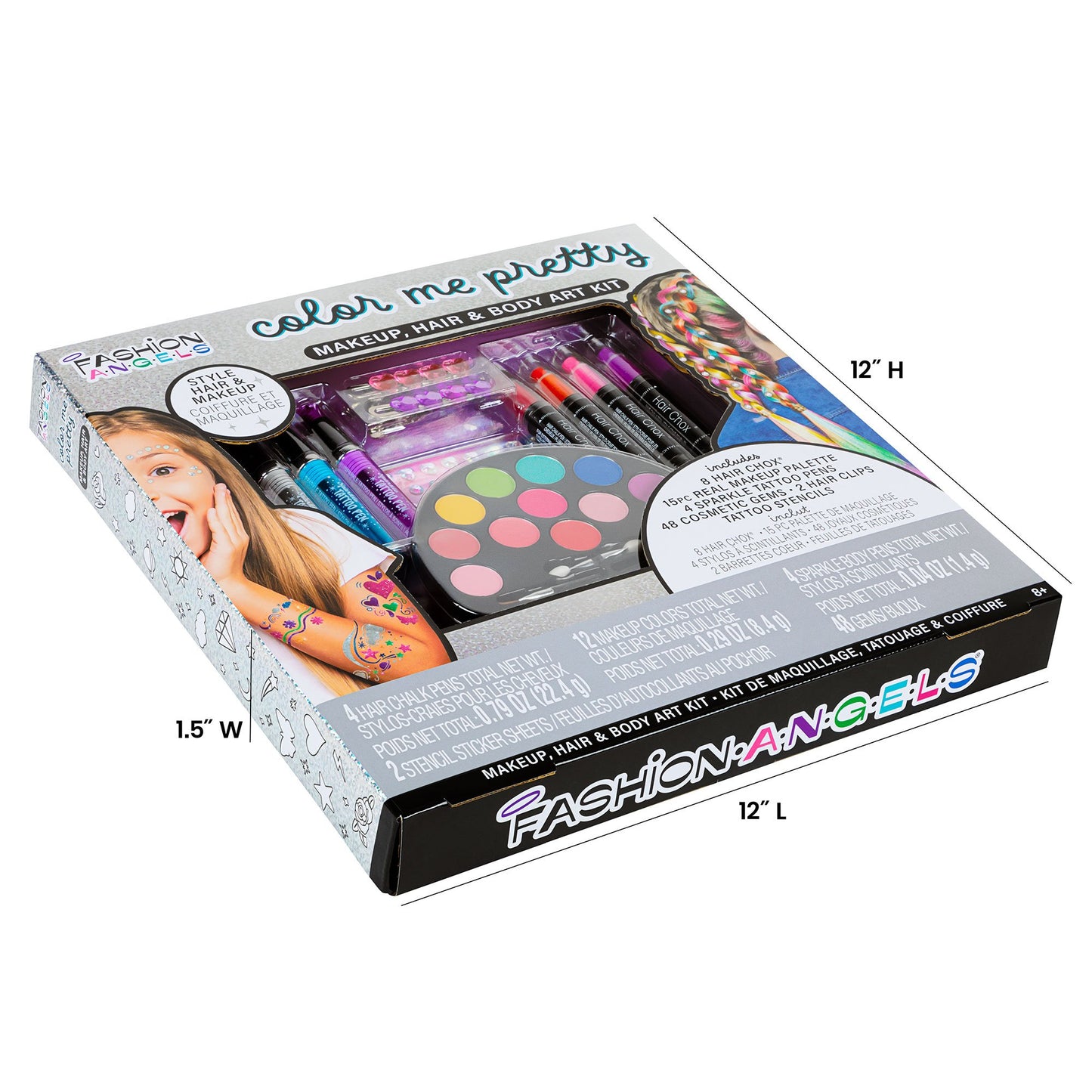Fashion Angels Color Me Pretty Makeup Hair & Body Art Kit