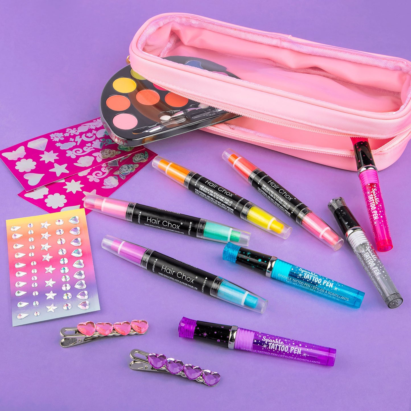 Fashion Angels Color Me Pretty Makeup Hair & Body Art Kit