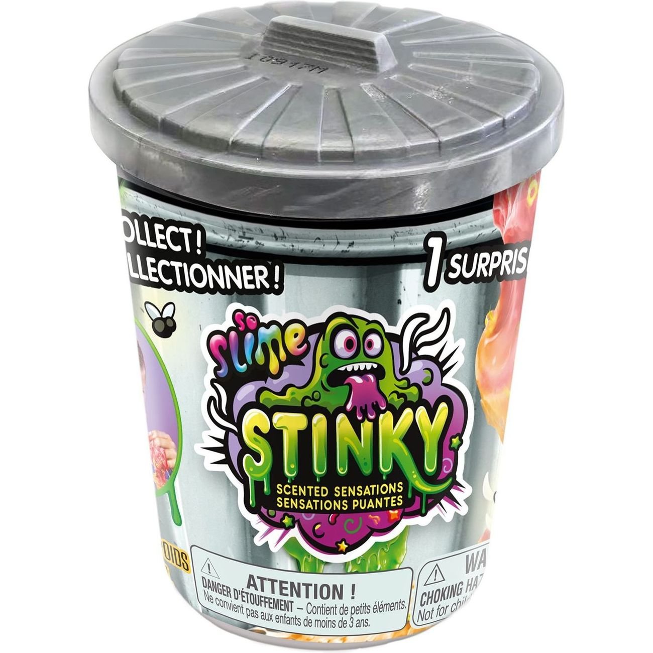 So Slime Stinky Scented Sensations Trash Can