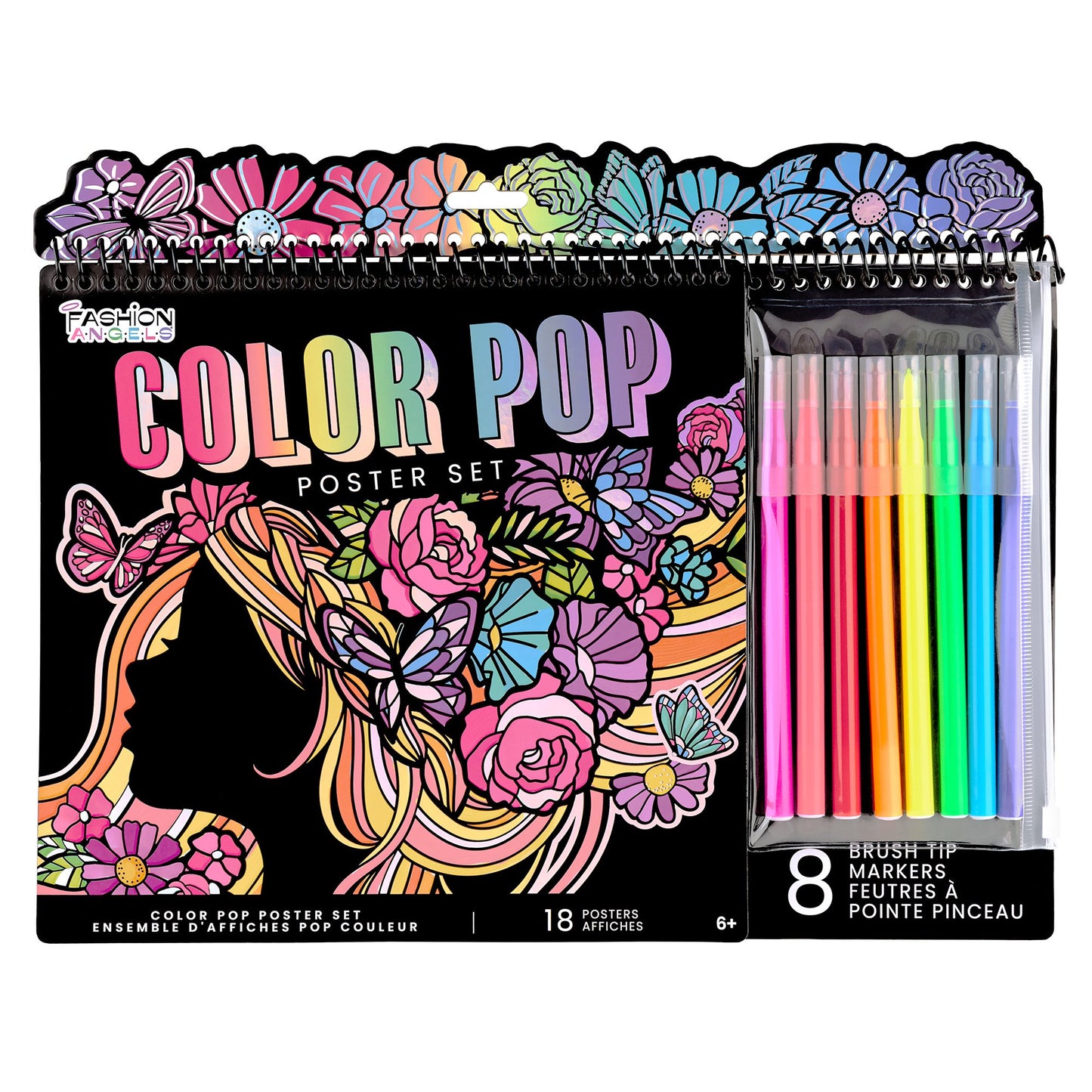 Fashion Angels Color Pop Poster Set with Markers