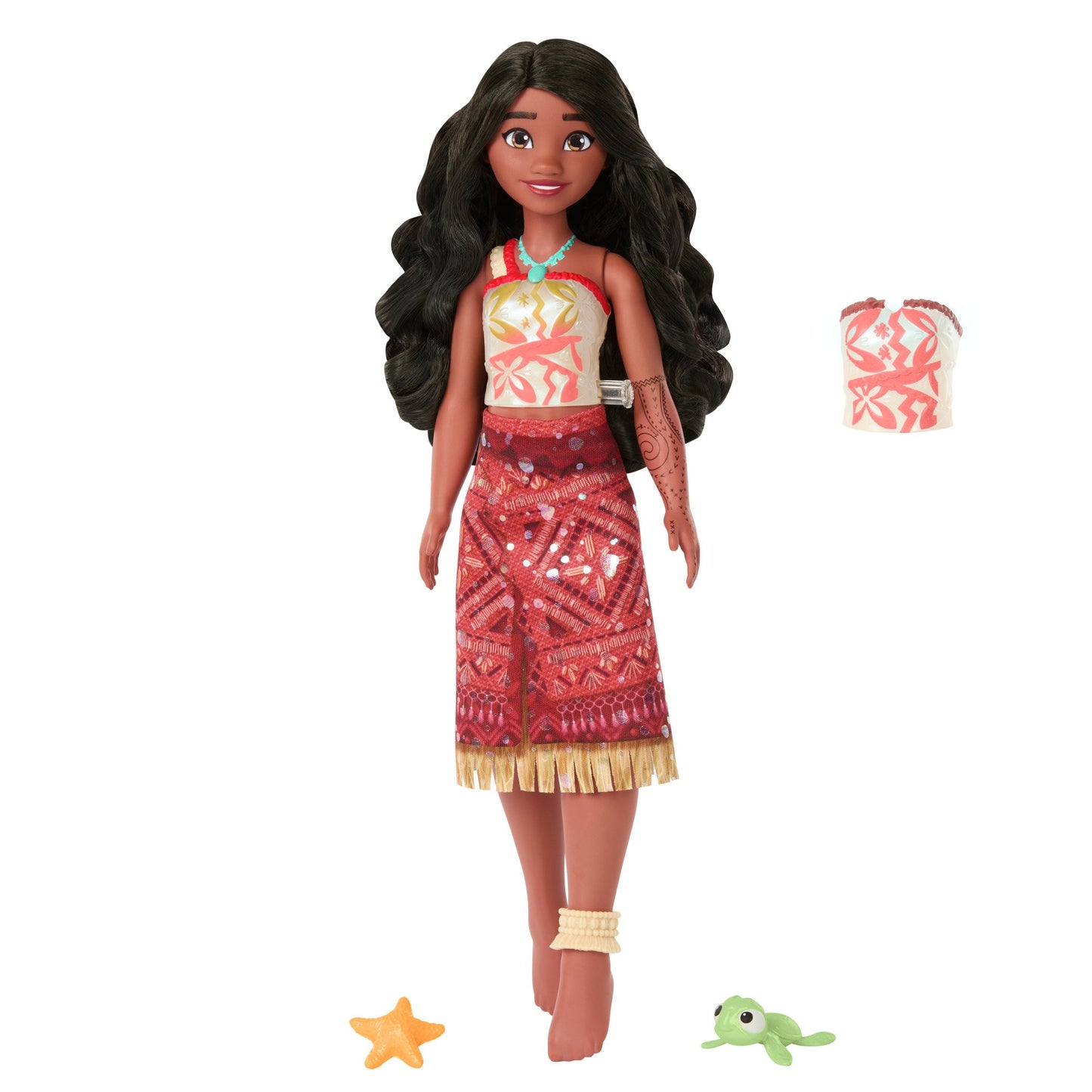 Mattel Moana 2 Swimming Tautai Doll