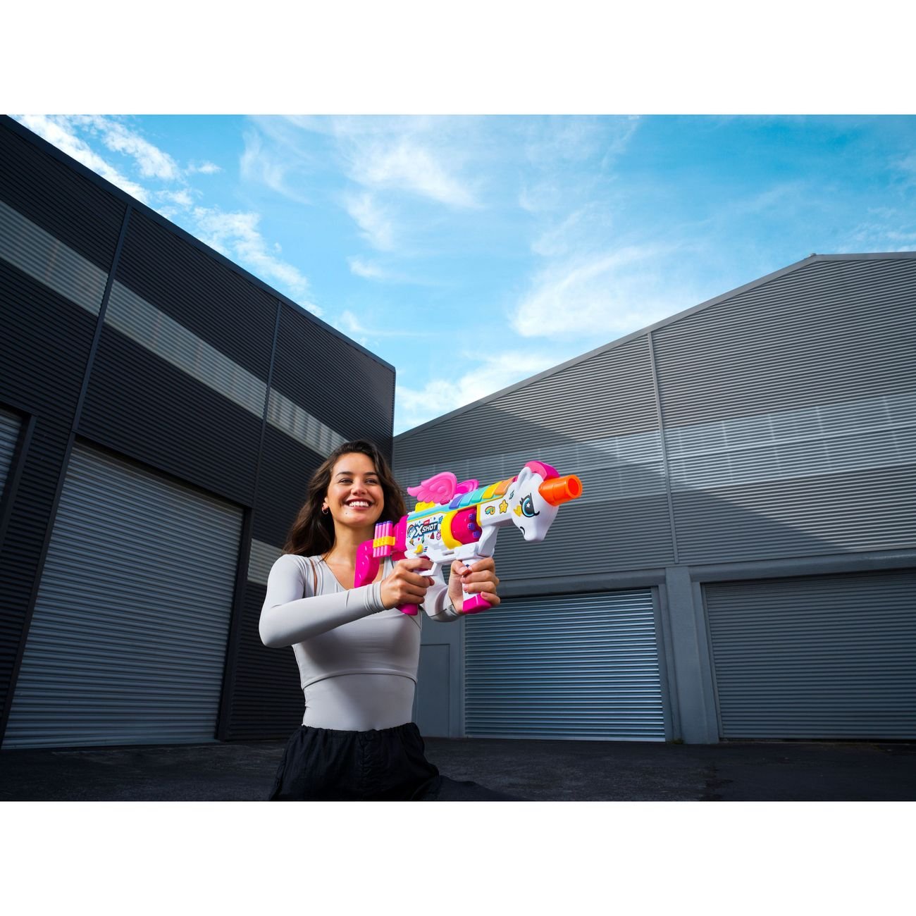 Zuru XSHOT Blastercorn Big Rizz Dart Blaster