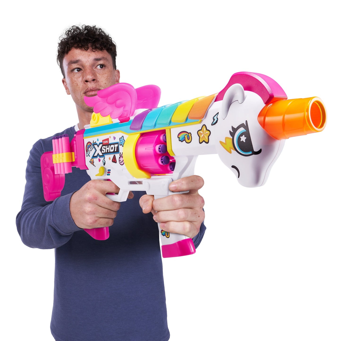 Zuru XSHOT Blastercorn Big Rizz Dart Blaster