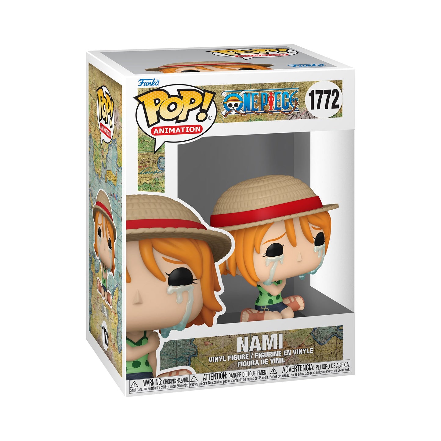 Funko Pop! One Piece Nami Crying Vinyl Figure