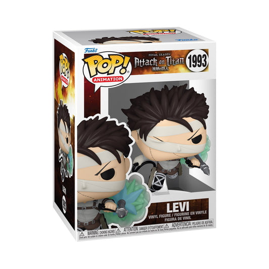 Funko Pop! Attack on Titan Levi with Bandages Vinyl Figure