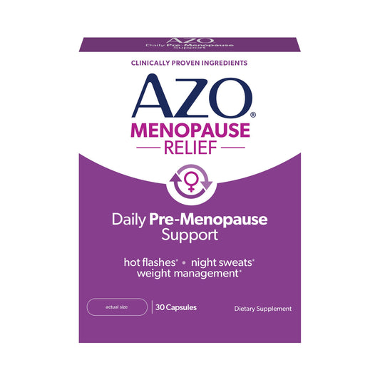 Azo Menopause Relief Daily Pre-Menopause Support Capsules