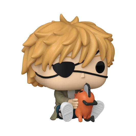 Funko Pop! Chainsaw Man Denji with Pochita Vinyl Figure