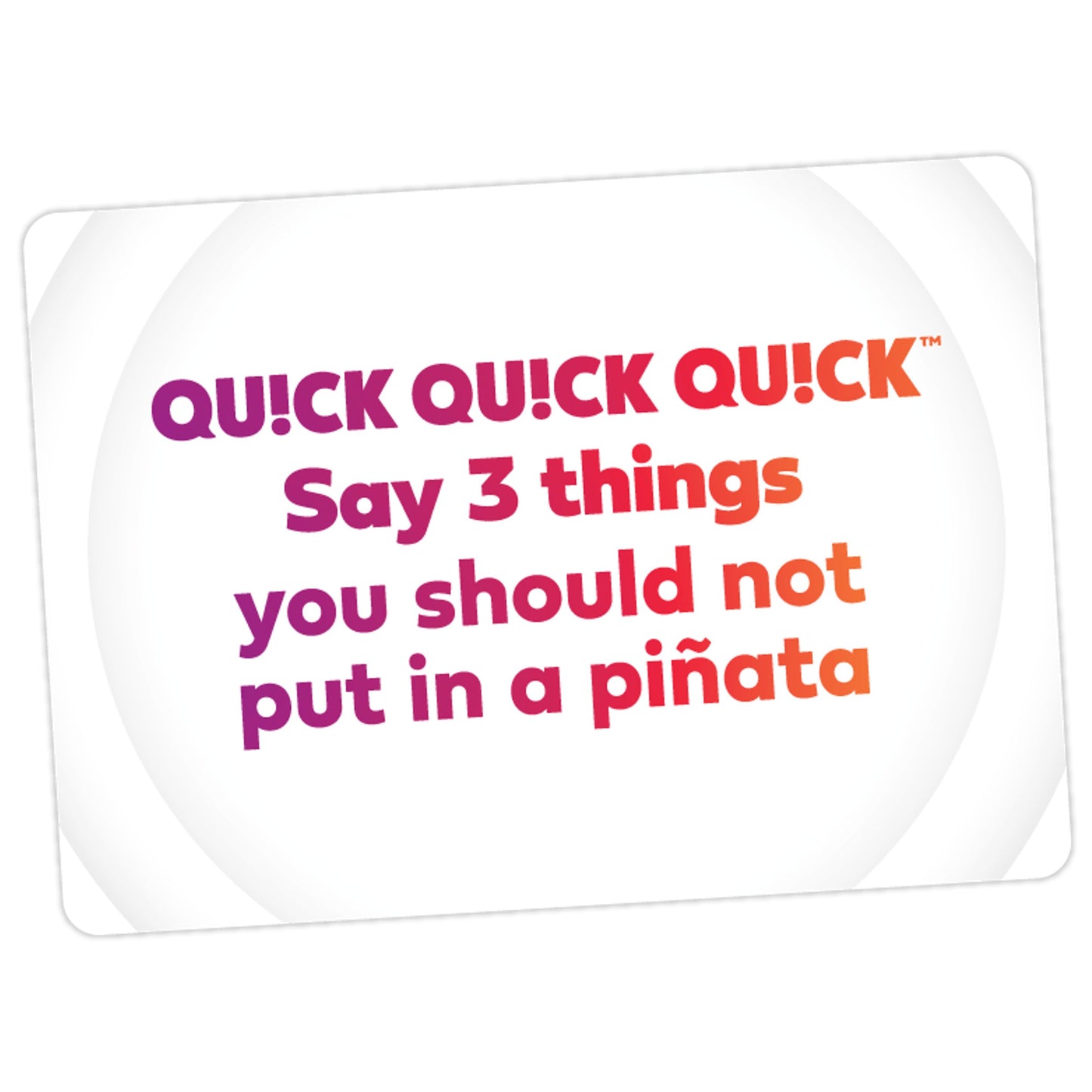 Quick Quick Quick Party Game