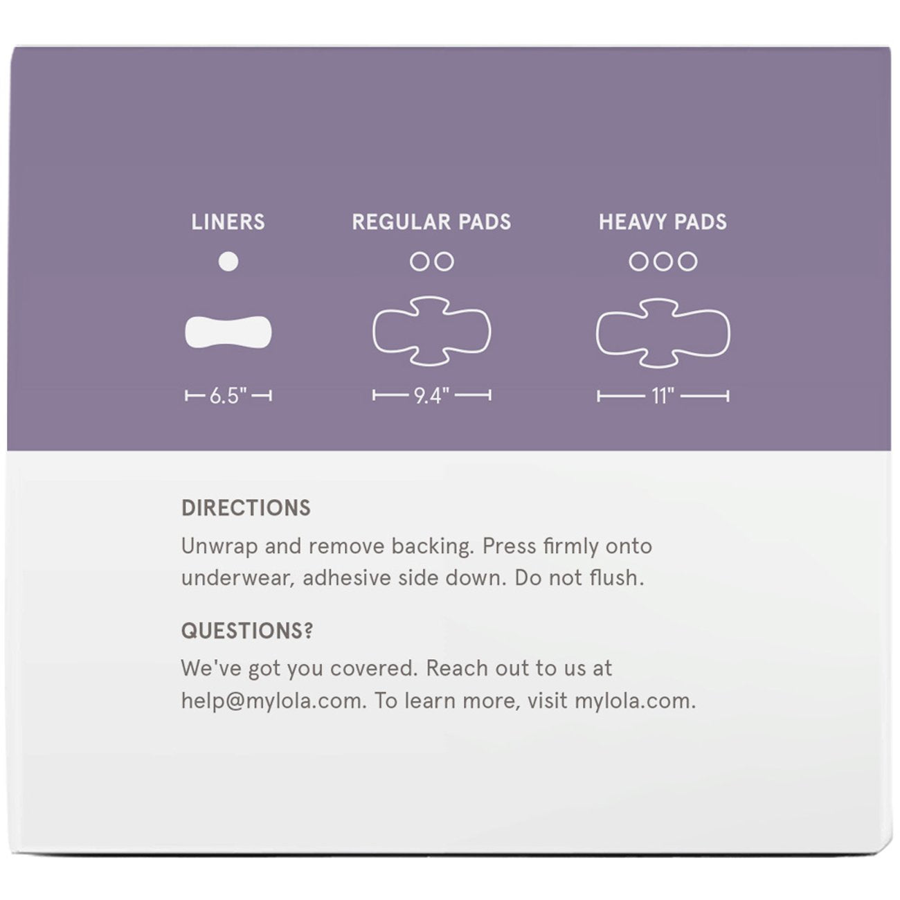 Lola Organic Cotton Ultra Thin Liners