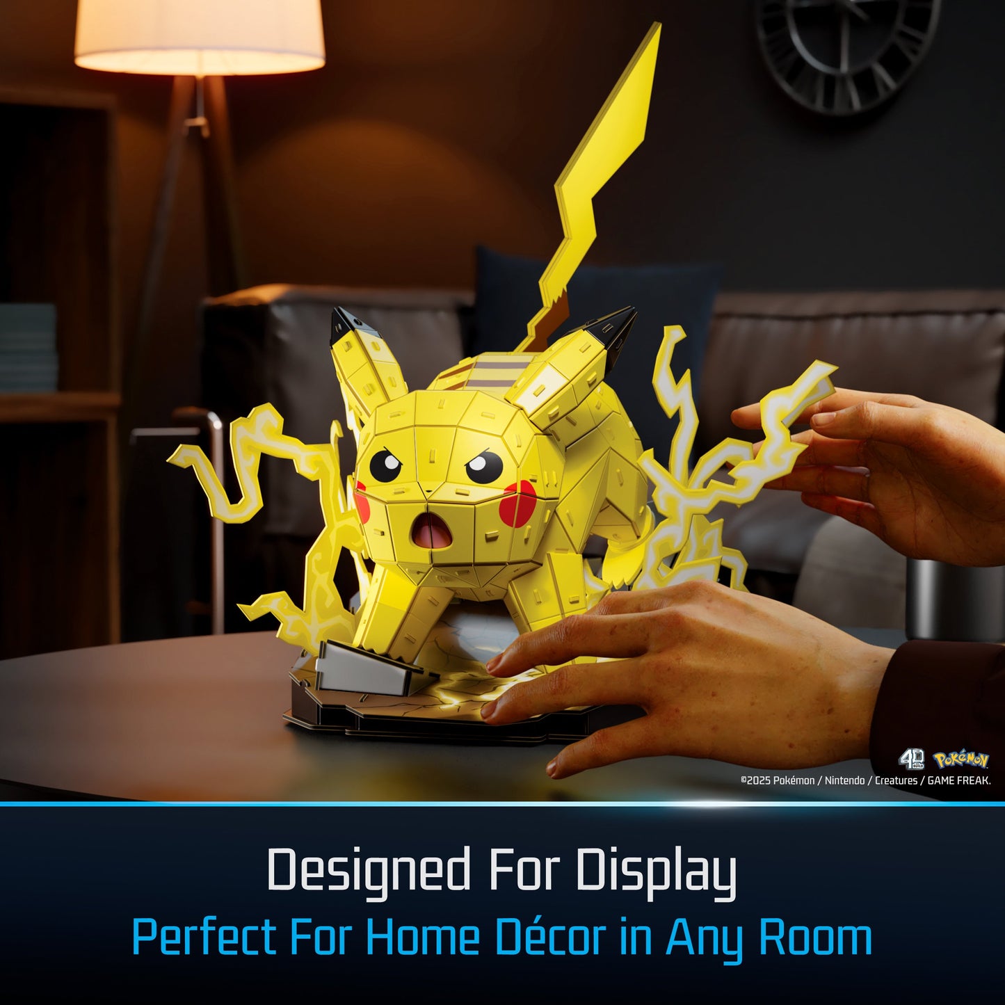 4D Build Pokémon Pikachu 3D Puzzle Model Kit