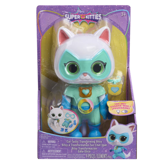 Disney Junior Superkitties Cat-Tastic Transforming Bitsy