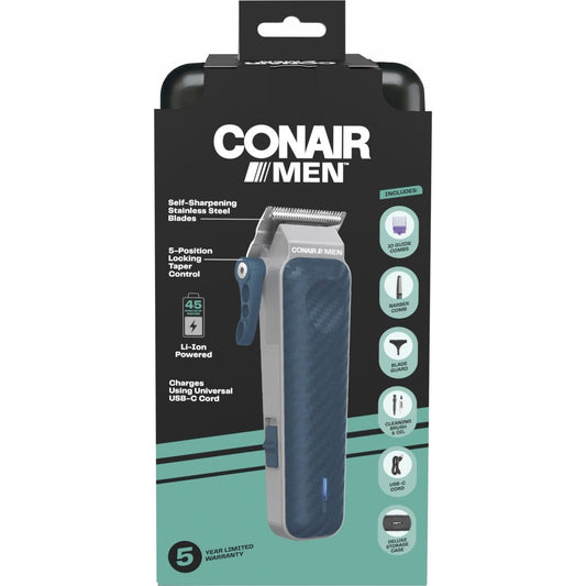 Conair Men's Rechargeable 17 Piece Clipper & Trimmer Kit
