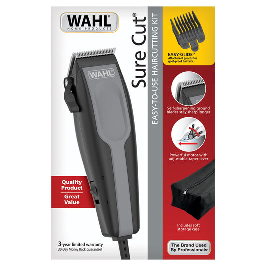 Wahl Electric Sure Cut Hair Clippers Kit